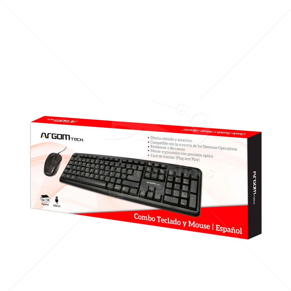 Teclado y Mouse Argom ARG-KB-7418