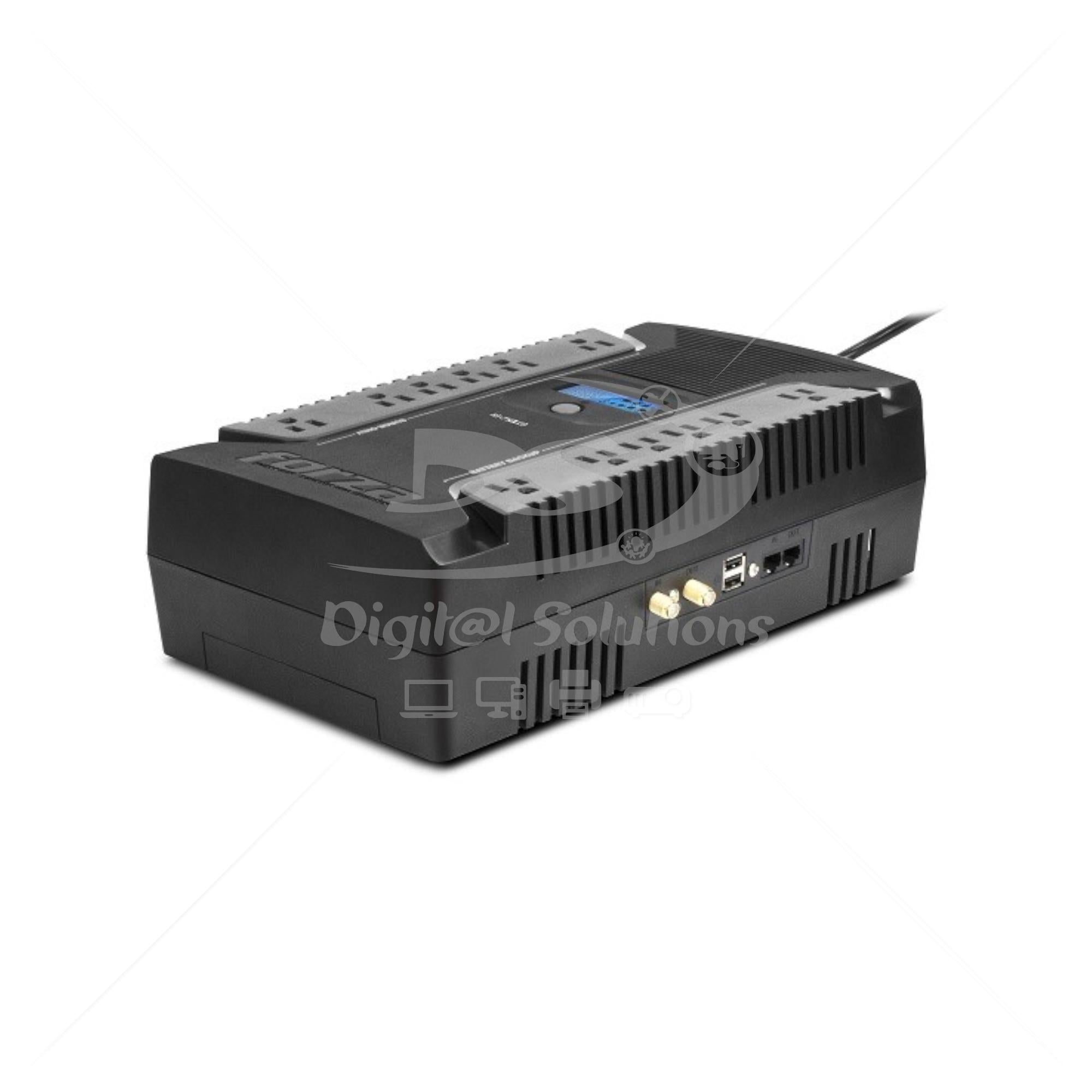 UPS Forza HT-750LCD 750VA/450W 12 Sal